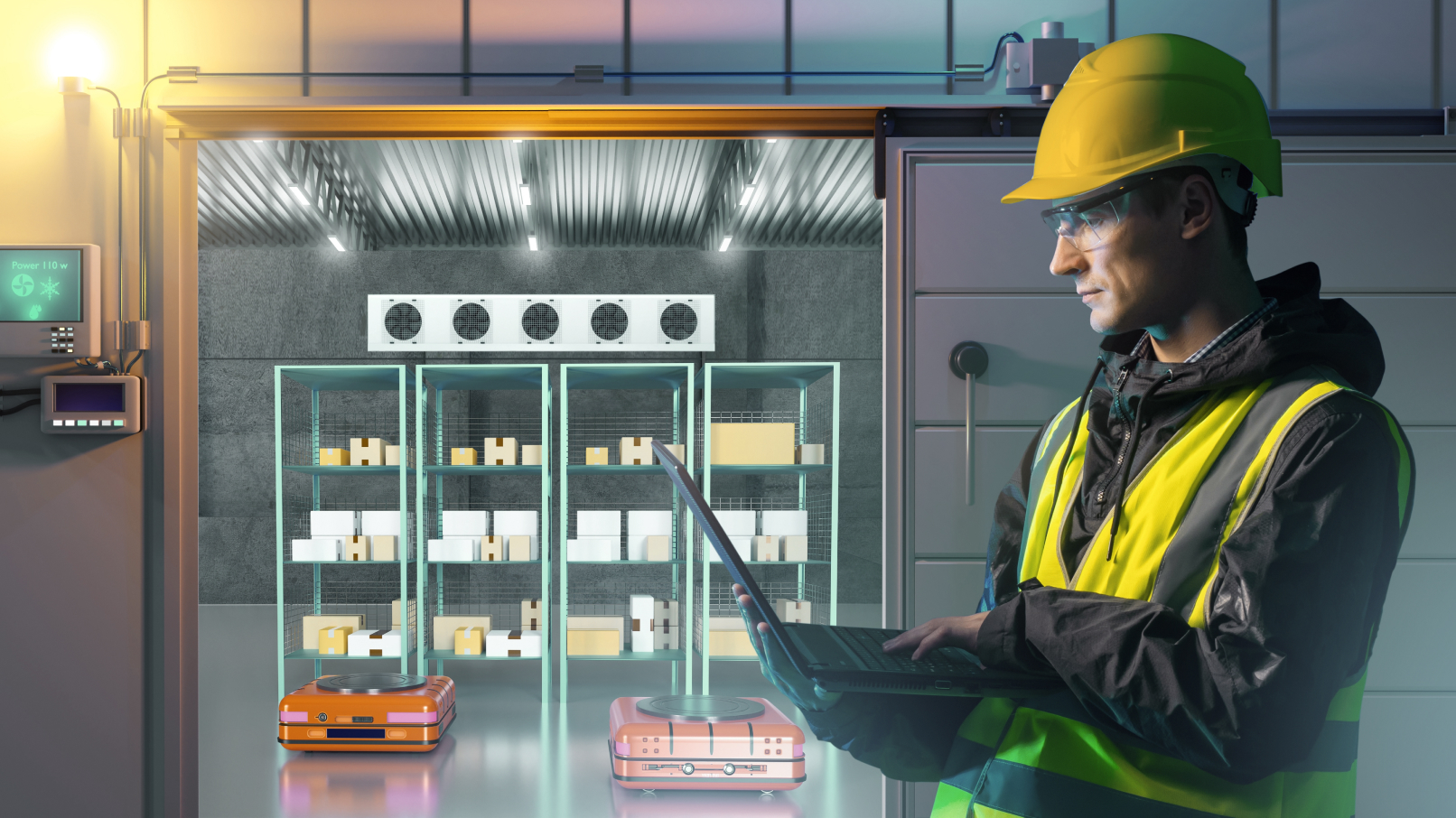 Temperature controlled air freight 